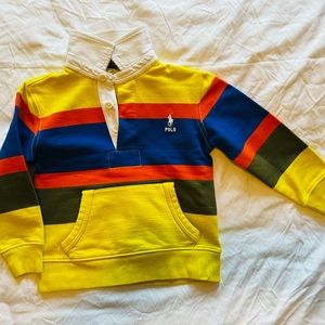 Kids long polo shirt